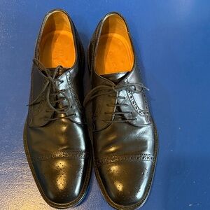 Gucci Men’s Oxford Brogue Dress Shoes Black Size 8 EUC